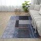 Αφράτο χαλί Flat Velvet 160x220cm, μονόχρωμο, βελούδινη υφή 12mm, σε μοντέρνα διακόσμηση σαλονιού