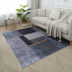 Αφράτο χαλί Flat Velvet 120x170cm, μονόχρωμο, βελούδινη υφή 12mm, σε μοντέρνα διακόσμηση σαλονιού