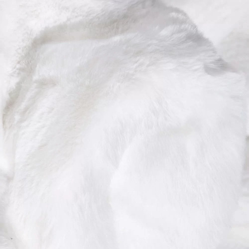 Γούνινο Χαλί Rabbit Μονόχρωμο Λευκό RBTWH - 160X210CM