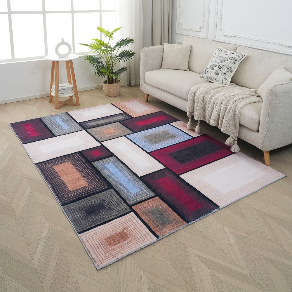 Χαλί με σχέδιο 120x170cm imitation cashmere υψηλής πυκνότητας