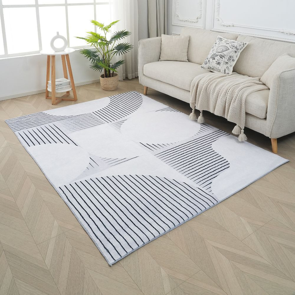 Αντιολισθητικό χαλί 180x280cm imitation cashmere London Soft Touch