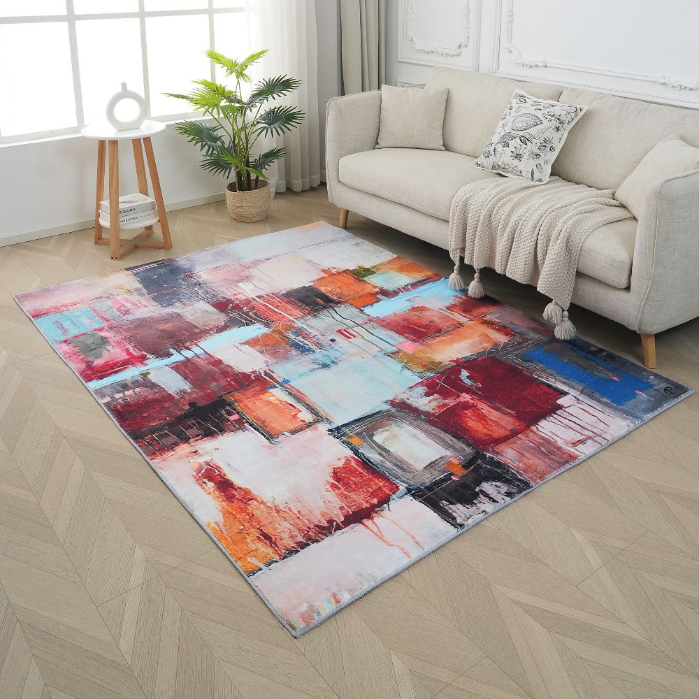 Χαλί με σχέδιο 120x170cm imitation cashmere υψηλής πυκνότητας