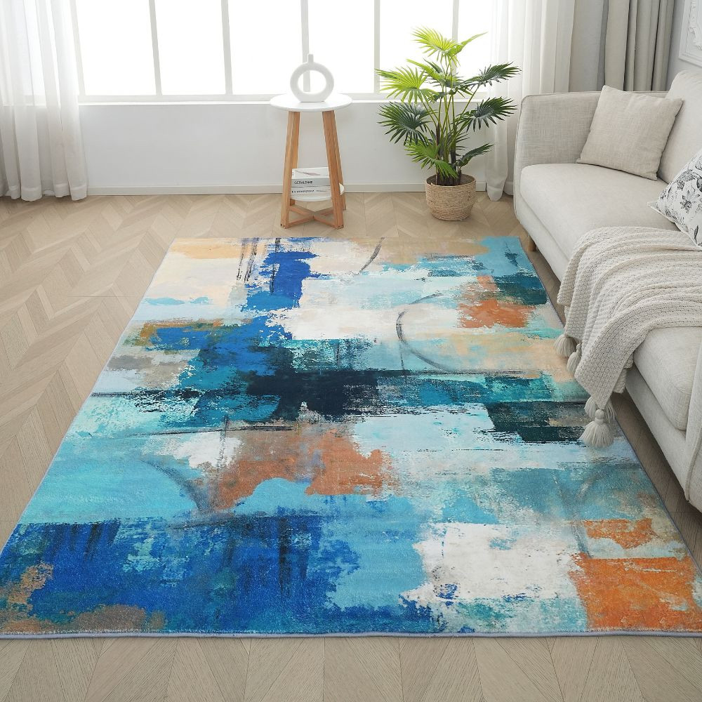 Χαλί με σχέδιο 120x170cm imitation cashmere υψηλής πυκνότητας