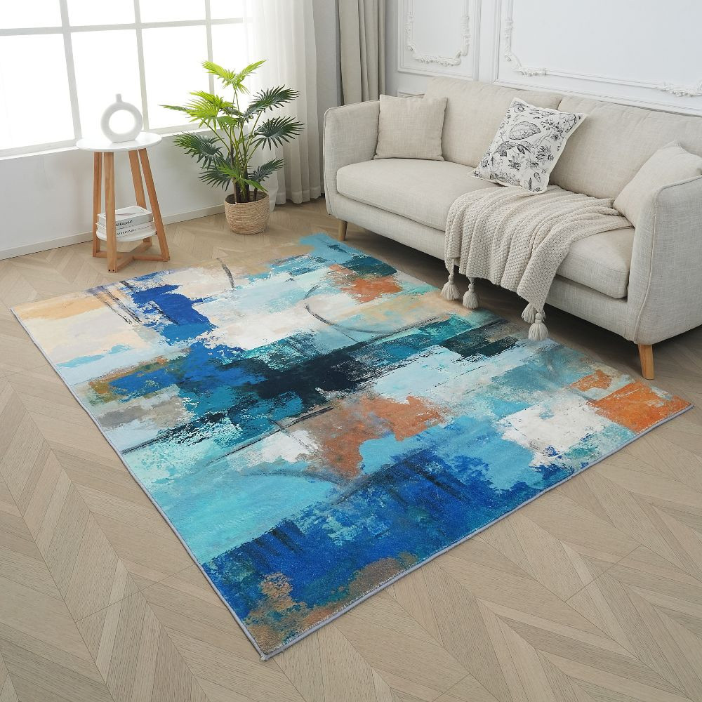 Χαλί με σχέδιο 120x170cm imitation cashmere υψηλής πυκνότητας