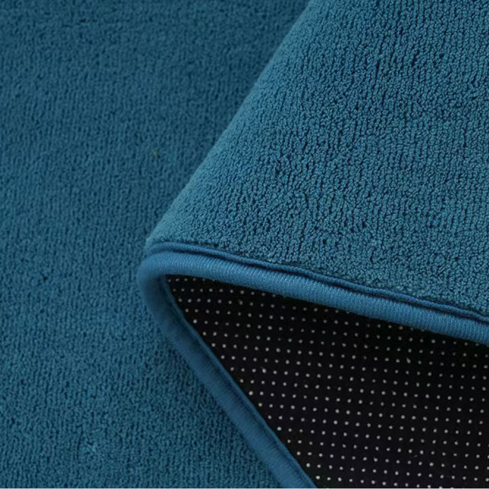 Διάδρομος Shaggy Soft Touch Μονόχρωμα Μπλέ 80cm J03-BLUE-diad