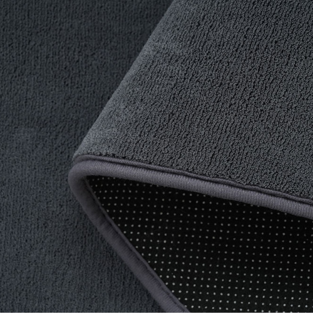 Διάδρομος Shaggy Soft Touch Μονόχρωμα Σκούρο Γκρί 80cm J03-DARKGRAY-diad