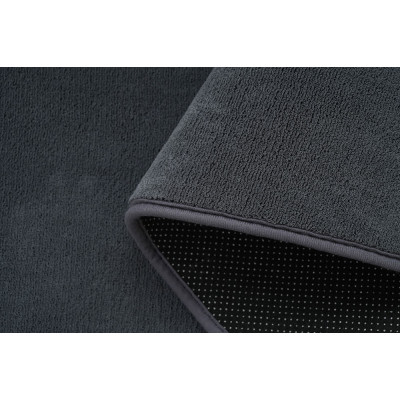Διάδρομος Shaggy Soft Touch Μονόχρωμα Σκούρο Γκρί 80cm J03-DARKGRAY-diad