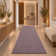 Διάδρομος Shaggy Soft Touch Μονόχρωμα Γκριζομώβ 80cm J03-GRAYISHPURPLE-diad