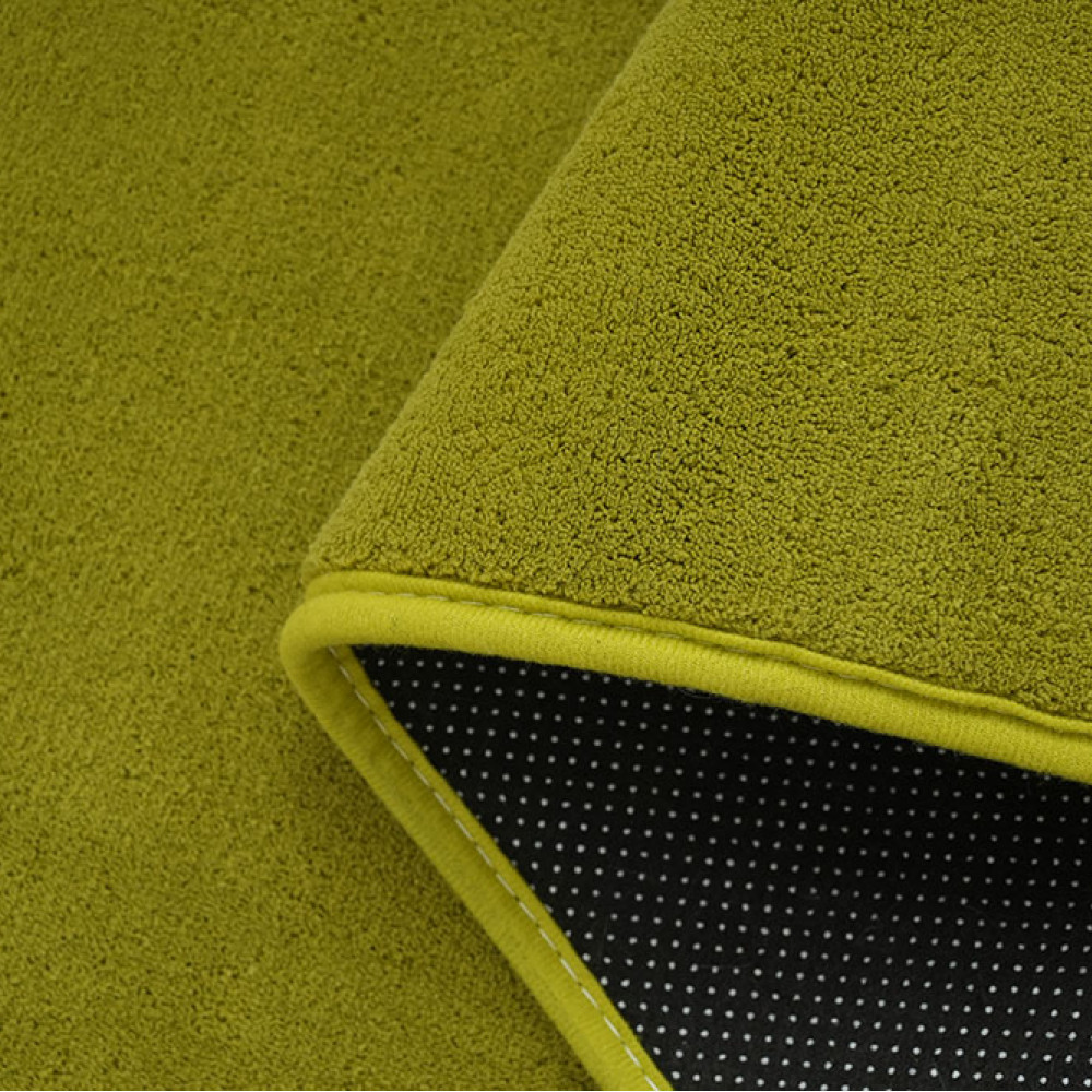 Σετ 2τμχ πατάκια Shaggy Soft Touch Μονόχρωμα Πράσινο (50x80cm & 50x40cm) J03-GRASSGREEN-PAT