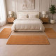 Σετ Κρεβατοκάμαρας 3τμχ Shaggy Soft Touch Caramel (2×70×130 + 1×70×200cm) J03-KHAKI-SET