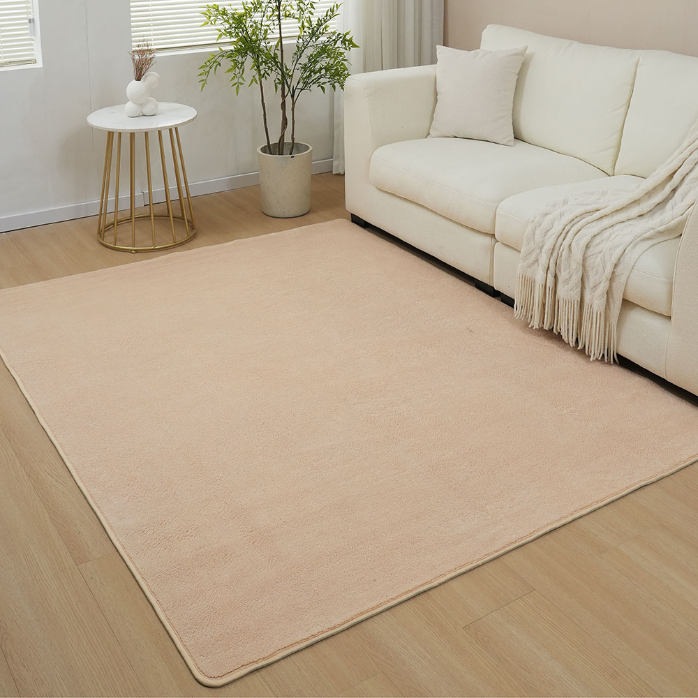 Χαλί Shaggy Soft Touch Μονόχρωμα Camel Ανοιχτό 120x160cm J03-LIGHTCAMEL-120