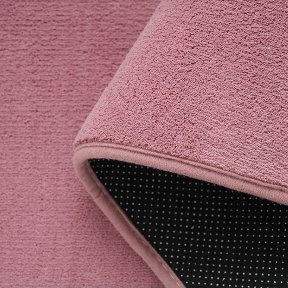 Σετ 2τμχ πατάκια Shaggy Soft Touch Μονόχρωμα Ροζ (50x80cm & 50x40cm) J03-PINK-PAT
