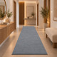 Διάδρομος Shaggy Soft Touch Μονόχρωμα Ασημί Γκρι 80cm J03-SILVERGRAY-diad