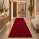 Διάδρομος Shaggy Soft Touch Μονόχρωμα Μπορντό 80cm J03-WINERED-diad