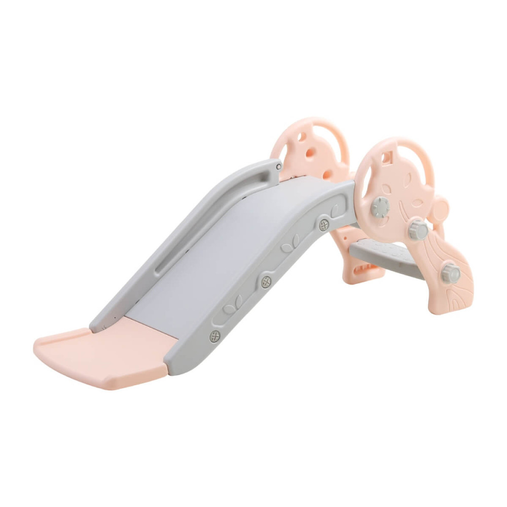 Πλαστική Τσουλήθρα Παιδική Ροζ - Γκρι XS01-PN