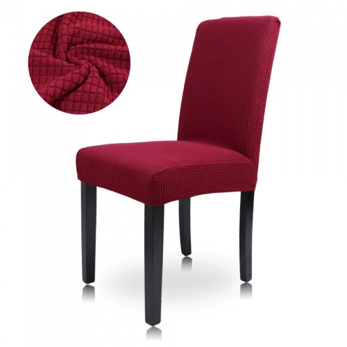 (1τμχ) Ελαστικά Καλύμματα Καρέκλας με πλάτη Pop Μπορντό CB050-R