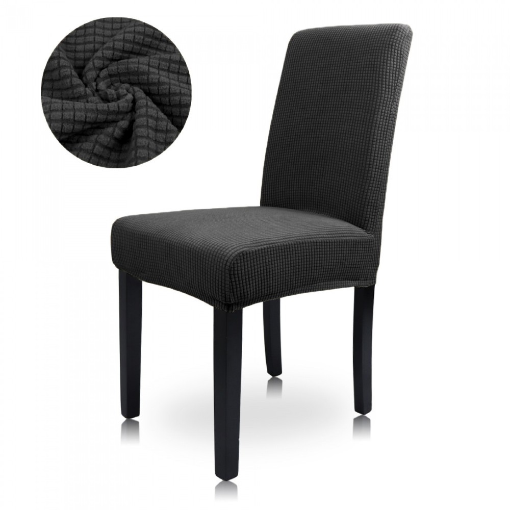(1τμχ) Ελαστικά Καλύμματα Καρέκλας με πλάτη Pop Γκρι CB050-GR