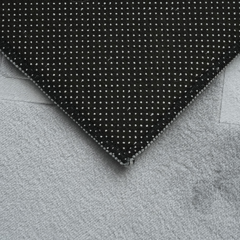 Χαλί Velora Βελούδινο Ανάγλυφο Γκρι 200×300cm VEL01-GREY-200