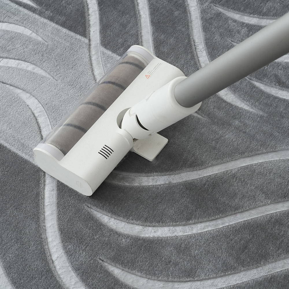 Χαλί Velora Βελούδινο Ανάγλυφο Γκρι 200×300cm VEL01-GREY-200