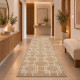 Διάδρομος Velora Βελούδινο Ανάγλυφο Μπεζ 80cm VEL02-BEIGE-diad