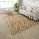 Χαλί Velora Βελούδινο Ανάγλυφο Μπεζ 200×300cm VELA11-BEIGE-200