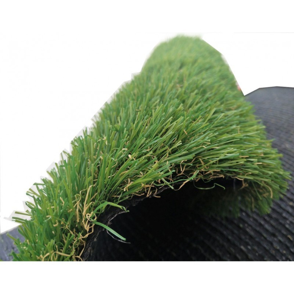 Mykonos Επαγγελματικός 35mm Συνθετικός Χλοοτάπητας Γκαζόν με τιμή ανά τετραγωνικό μέτρο και φάρδος ρολού 2 μέτρα MYK-28-35